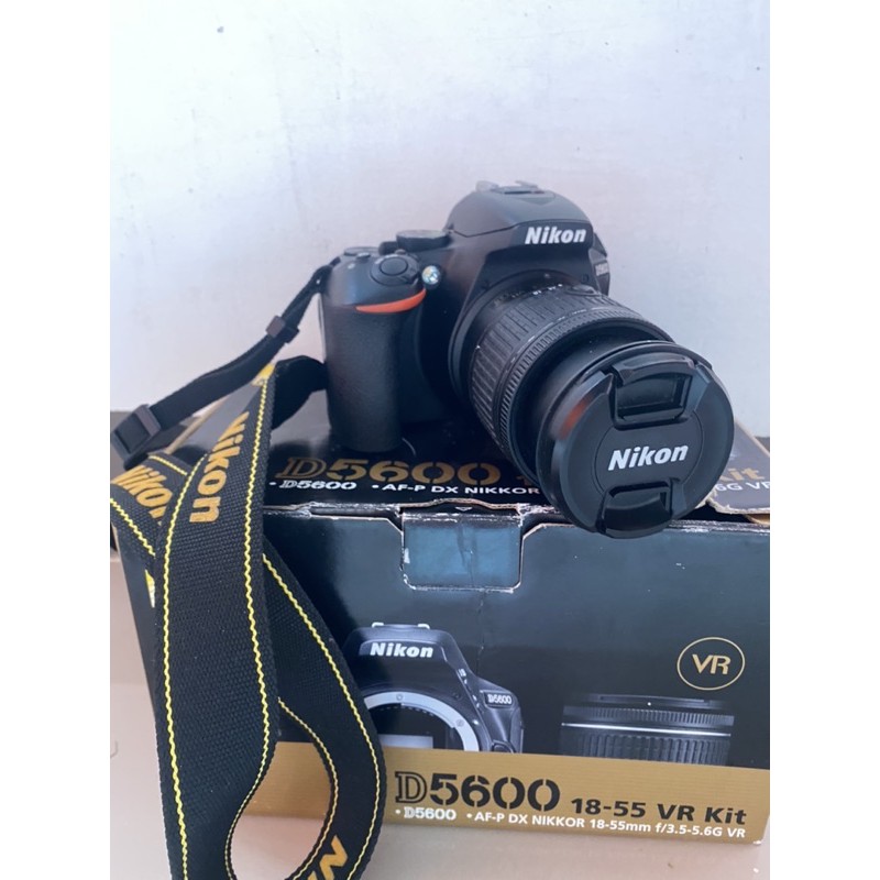 New Nikon D5600 Dslr Camera -24.2mp -full Hd 1080p -wi-fi