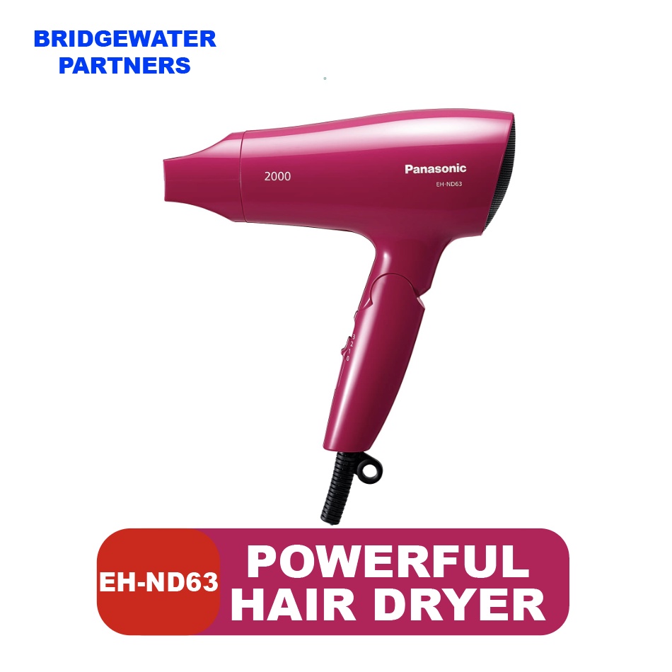 Panasonic Eh Nd63 Powerful And Foldable Hair Dyer Pink Shopee Philippines 1047