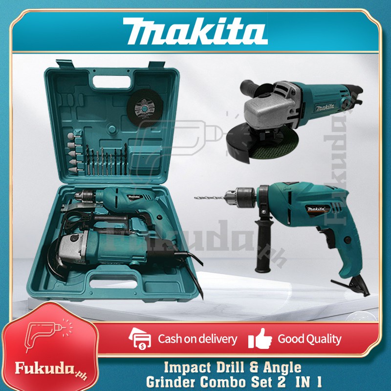 Grinder and best sale drill set price