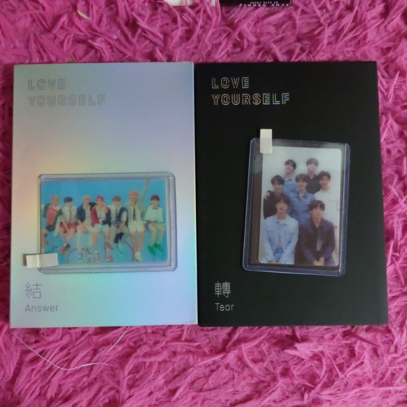 Bts Love Yourself Tear And Answer Rare 3d Lenticular Photocard With Unsealed Album Shopee 1409