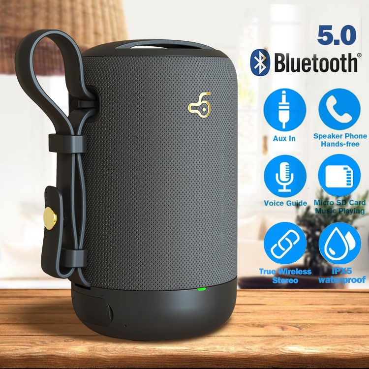 Bluetooth Speaker Usb Rechargeable Speakers Outdoor Waterproof Portable  Speakers Stereo Bass Speaker Desktop Wireless Speaker Bluetooth