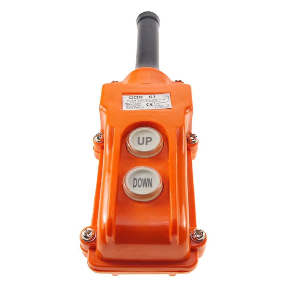 Push Button Switch for Crane Trailers, 2 Buttons Up And Down Switch ...