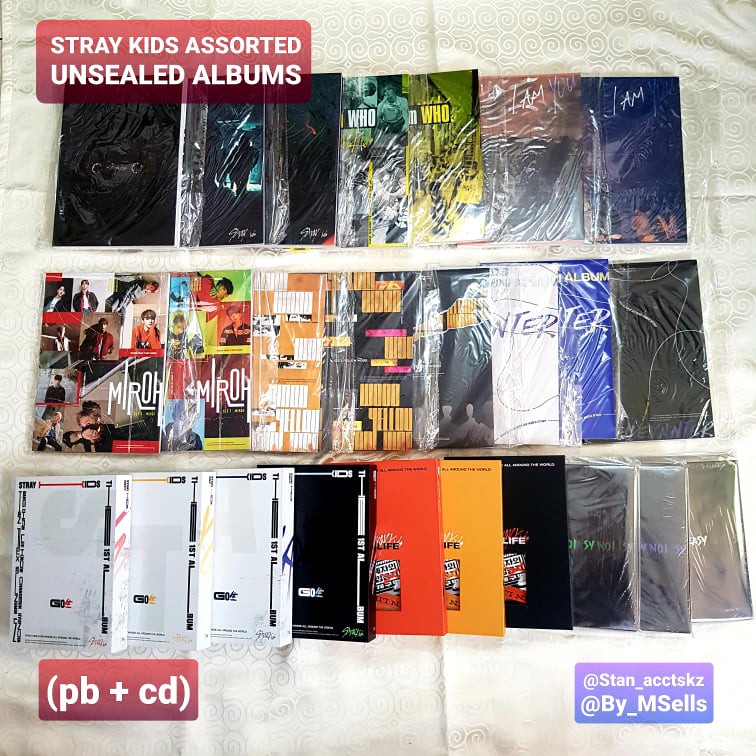 SKZ ASSORTED ALBUMS – Hopebox PH