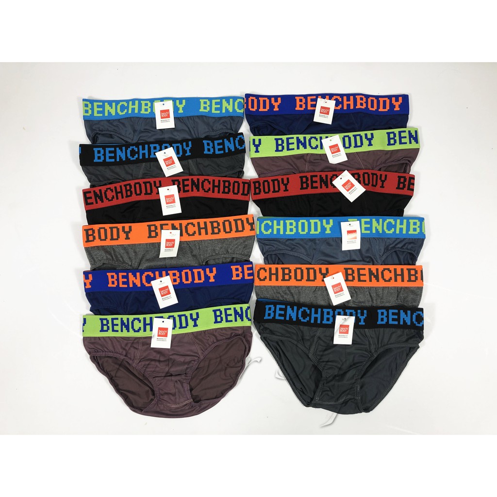 bench brief 12pcs High Quality Cotton Bench Brief For Men Shopee