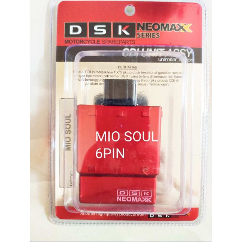 DSK RACING CDI assy.MIO SOUL old model | Shopee Philippines