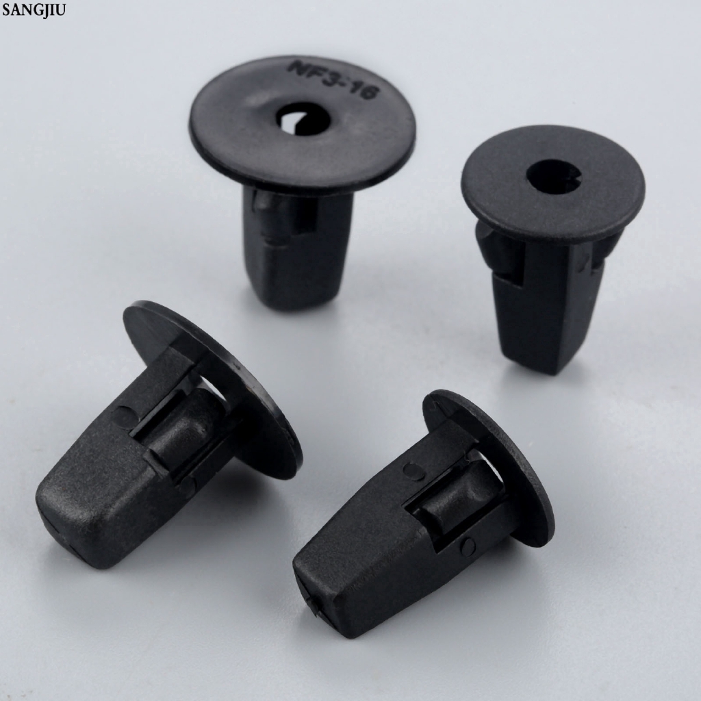 50 Pcs Car Fastener Clips Bumper Inner Fender Rivets Push Door Trim ...