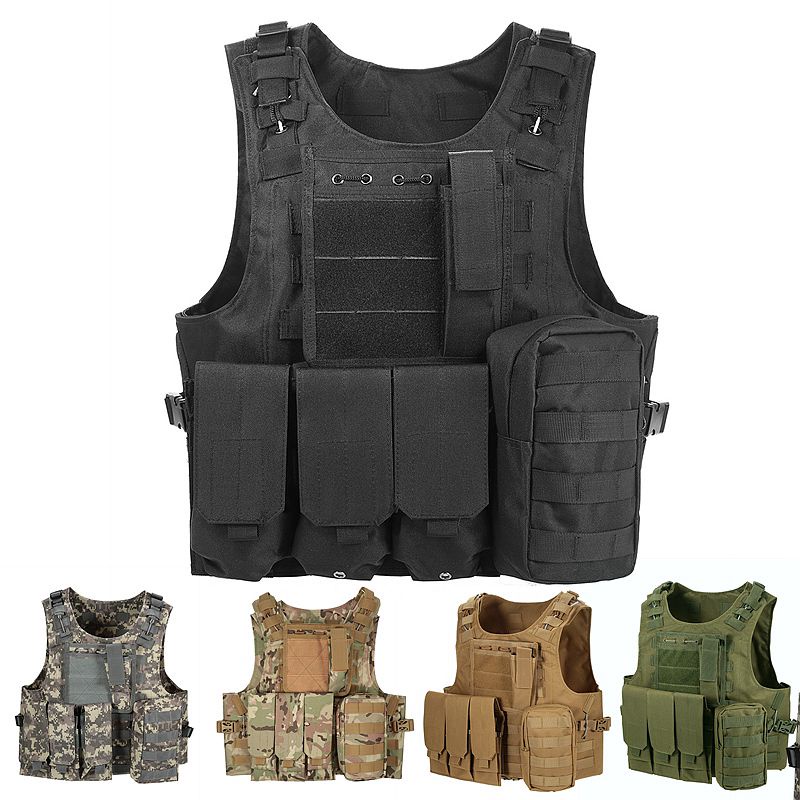 USMC Tactical Plate Carrier Hunting Vest Military Vest Airsoft Gear Body Armor Army Tactical