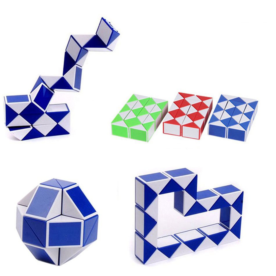 24 Wedges Magic Cube Snake Rubiks Rubix Rubic Game Puzzle Party Travel ...