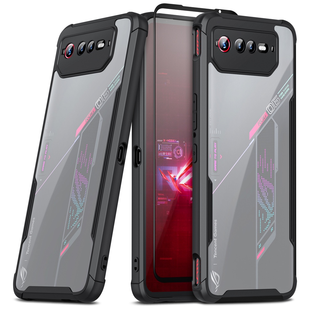 ASUS ROG Phone 6/6D/6 Pro/6D Ultimate Cover Slim Thin Soft TPU Clear PC ...