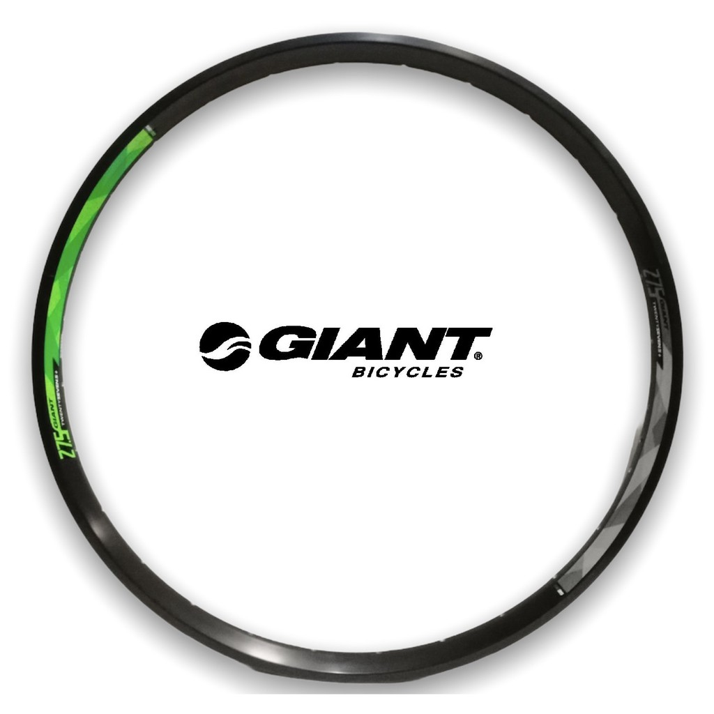 Bicycle rim 27.5 x 2.125 Giant 28 Holes Alloy Gray green Made in Taiwan Shopee Philippines