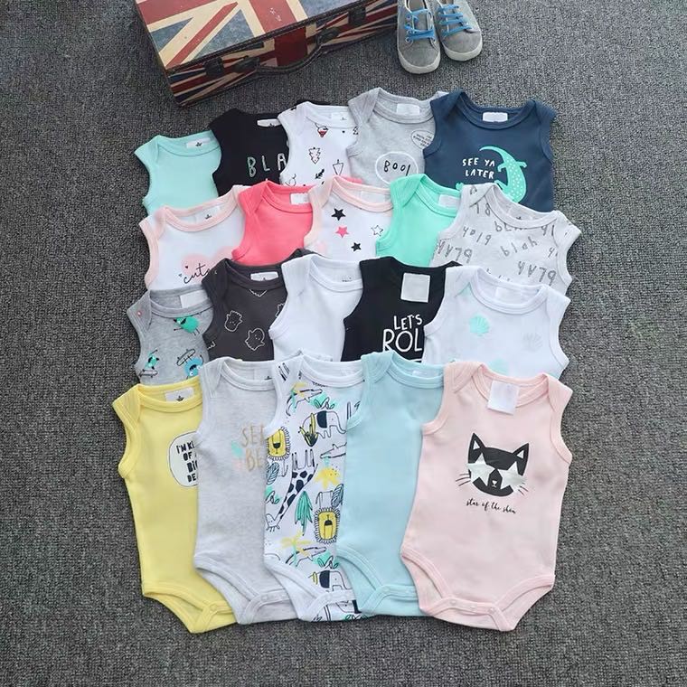 thumbnail image 2 of 5 Things About My Grandpa Baby Boy Girl Onesie Newborn Organic Bodysuit Romper, C-black, 0-3 Months 2 of 14