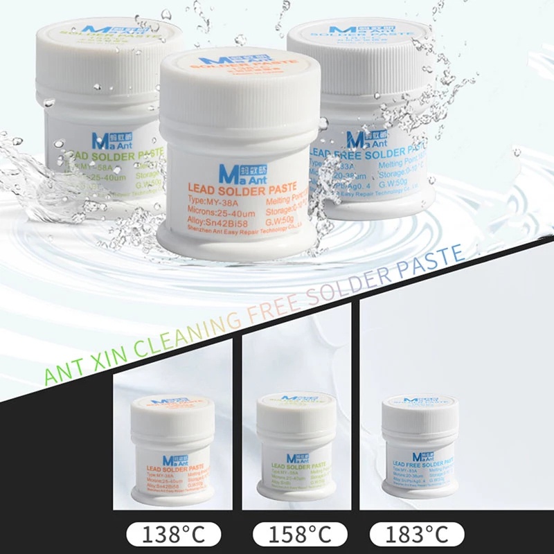 Maant Low And Medium Temp 138 158 183 Degree Lead Free Leaded Middle ...