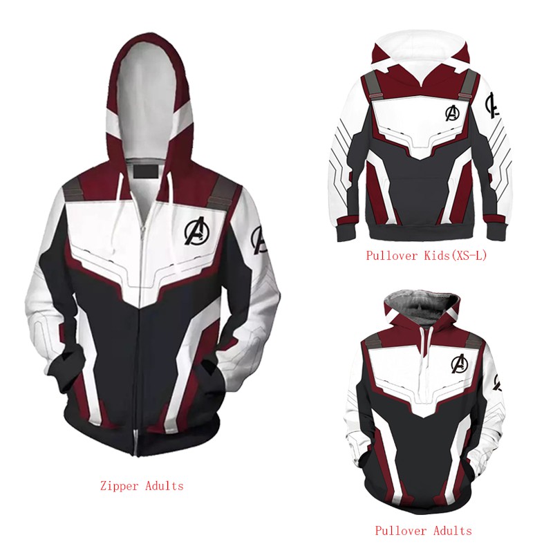 The Avengers 4 Endgame Quantum Realm Jacket Kids Hoodies Shopee Philippines