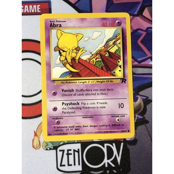 Team Rocket Common Uncommon Vintage Pokemon Card single TCG Cards | Shopee  Philippines