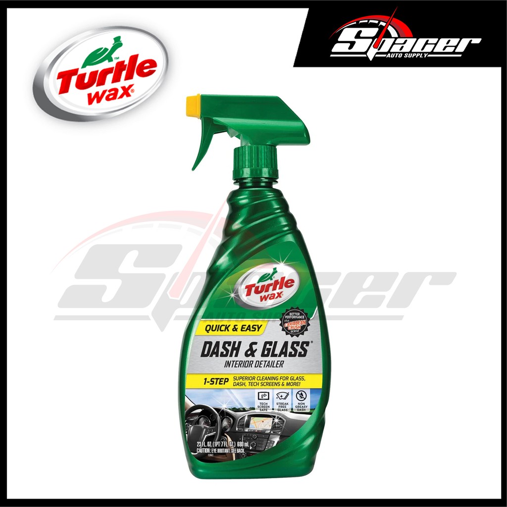 Turtle Wax 1Step Dash and Glass Interior Cleaner T930 680mL Shopee