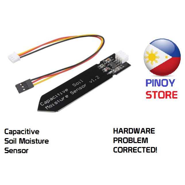 Capacitive Soil Moisture Sensor Analog output compatible with Arduino ...