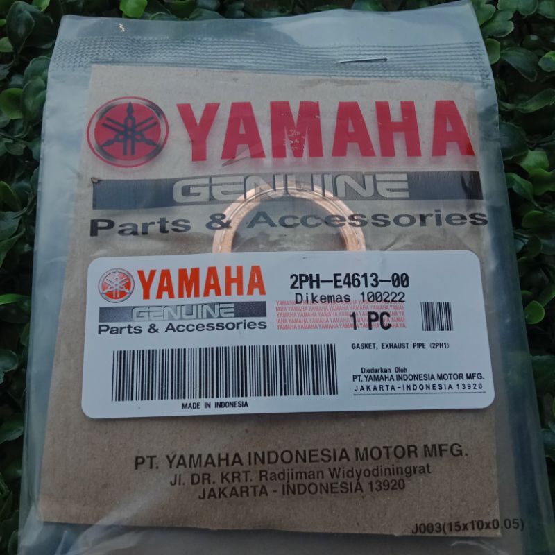 EXHAUST GASKET.. FOR MIO I /SOUL I/SPORTY/NOUVO/VEGA.. (YAMAHA GENUINE) Shopee Philippines