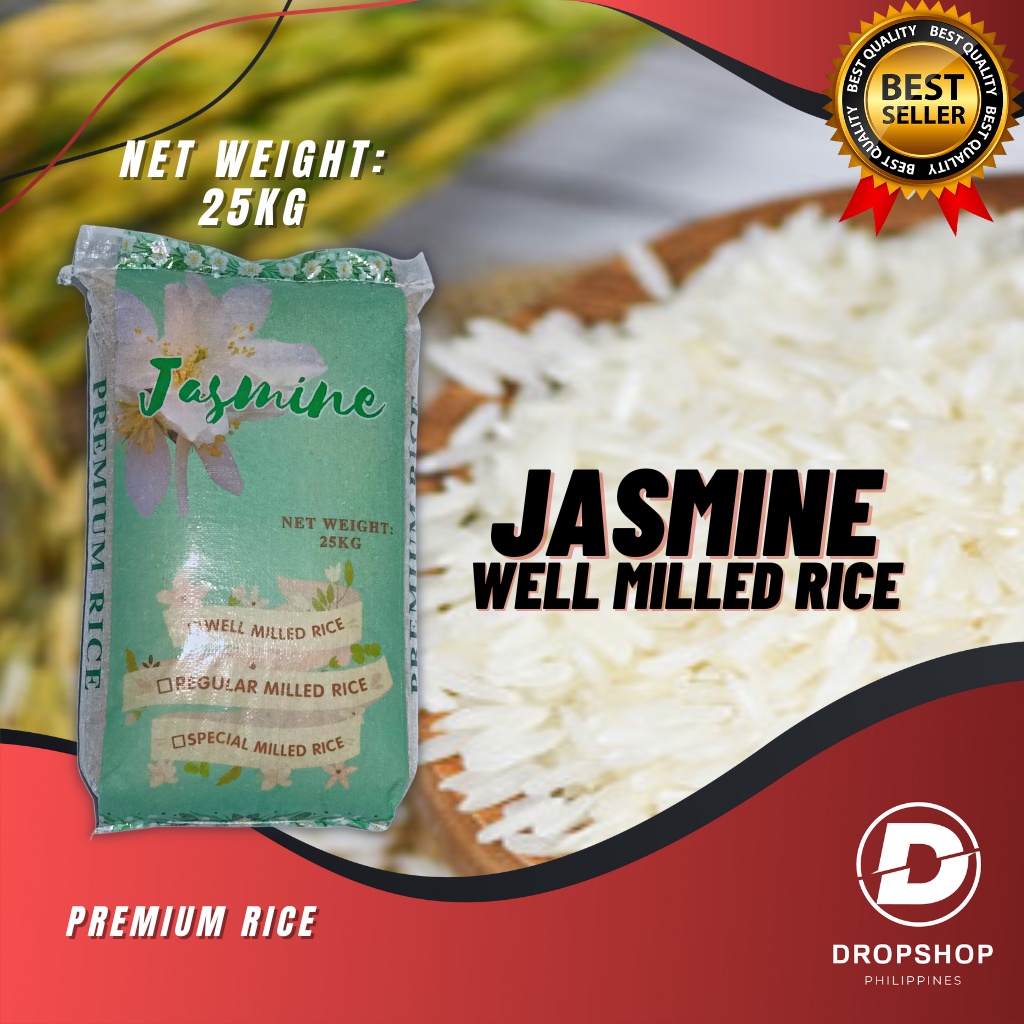 DP Jasmine Premium Rice Bagong Ani Well Milled from Isabela 25kg