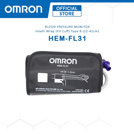 Omron HEMFL31 IntelliWrap Arm (Fit Cuff) Type B for Automatic Blood