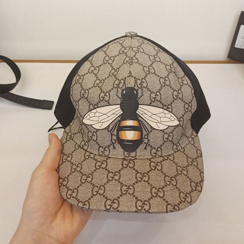 Gucci cap store with bee