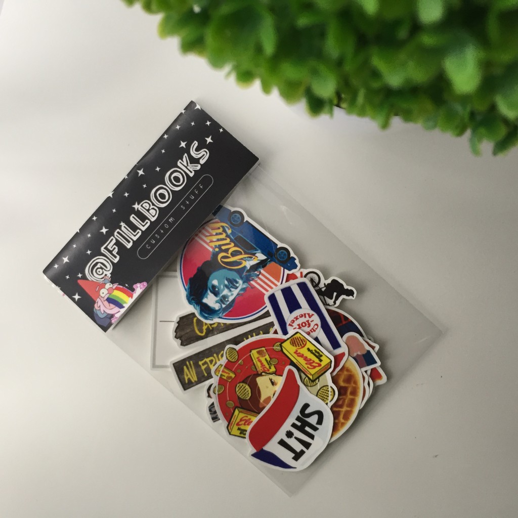Stranger Things Vol 1 Sticker Pack Waterproof Vinyl Stickers | Shopee ...