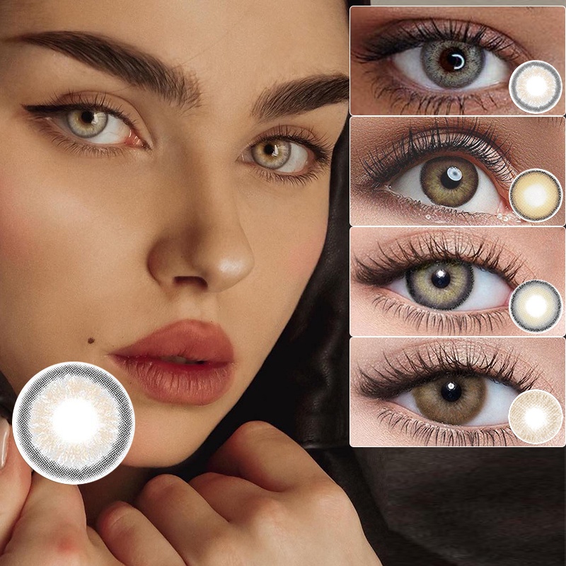 GFRIEND 2 Pcs 1 Pair Mia Contact Lens Star Soft Coloredmakeup Natural ...