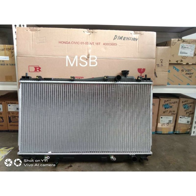 CIVIC Radiator Automatic Dimension 2001-2005 Evercool | Shopee Philippines