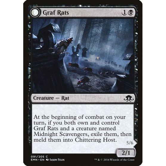 MTG [Singles] Graf Rats + Midnight Scavengers (Pair) | Shopee Philippines