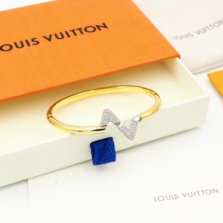 Korean LV Bracelet Titanium Steel Letter Louis Vuitton Bangle uple Jewelry  for Men and Women Wedding/Birthday Gift