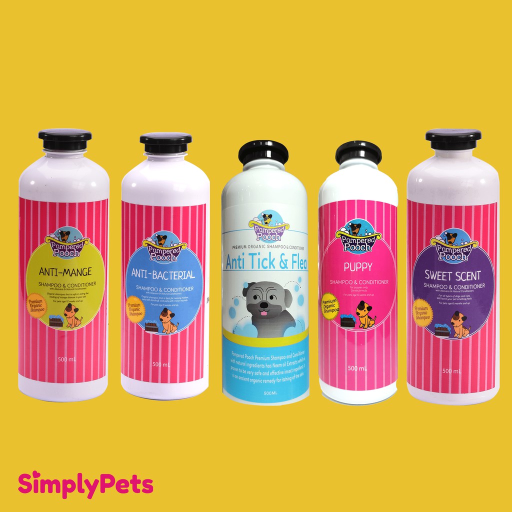 Pampered Pooch Shampoo Conditioner for Dog 500ml Shopee Philippines