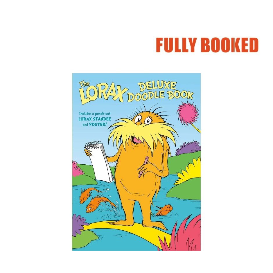 The Lorax Deluxe Doodle Book (Paperback) By Random House | Shopee ...