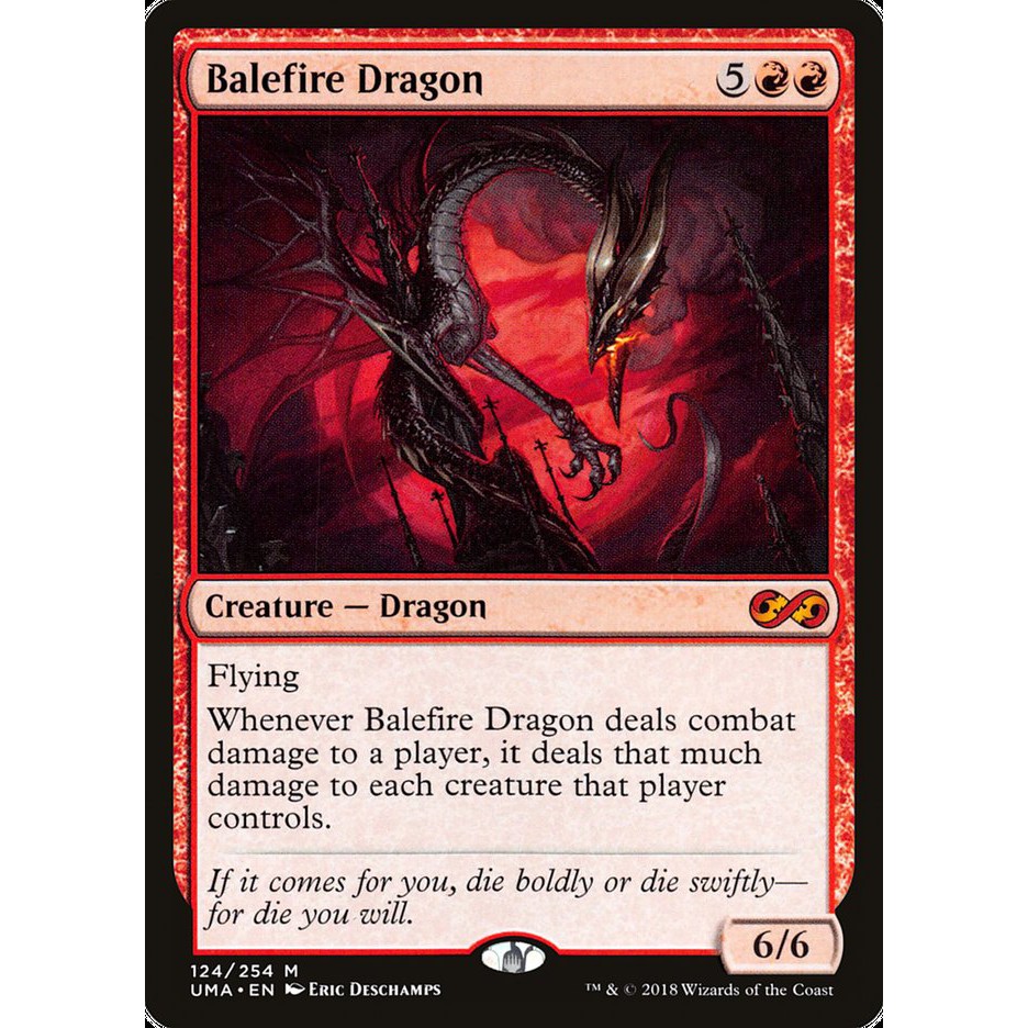 Balefire Dragon Magic The Gathering Shopee Philippines