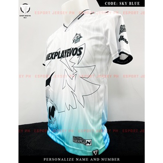 NXP EVOS NEXPLAY OFFICIAL ESPORT WHITE JERSEY MPLS9 FREE PERSONALIZE NAME
