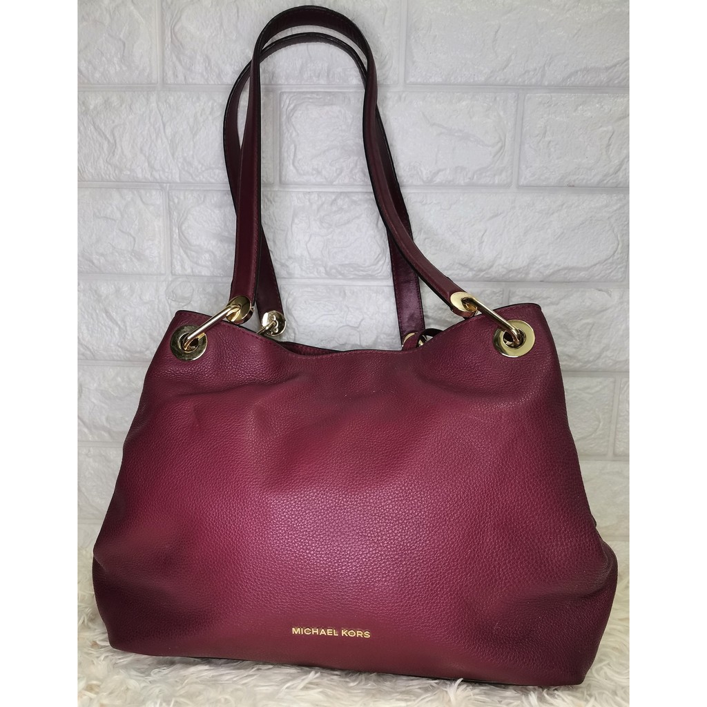 Michael kors bag clearance maroon