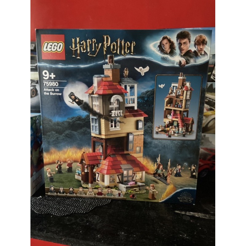 Lego 75980 harry potter discount attack on the burrow stores