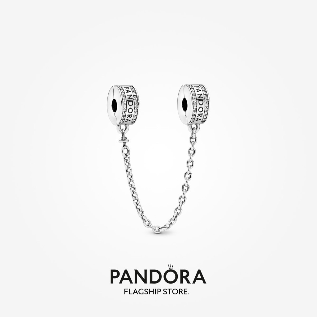 Pandora logo safety chain clip charm | Shopee Philippines