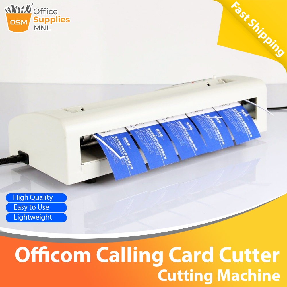 Calling Card Cutter Calling Card Cutting Machine Shopee
