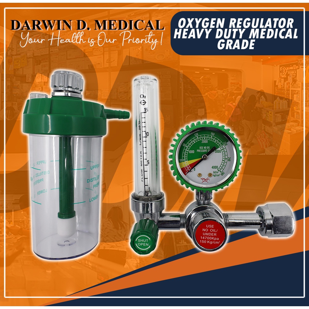 OXYGEN REGULATOR HEAVY DUTY MEDICAL GRADE | Shopee Philippines