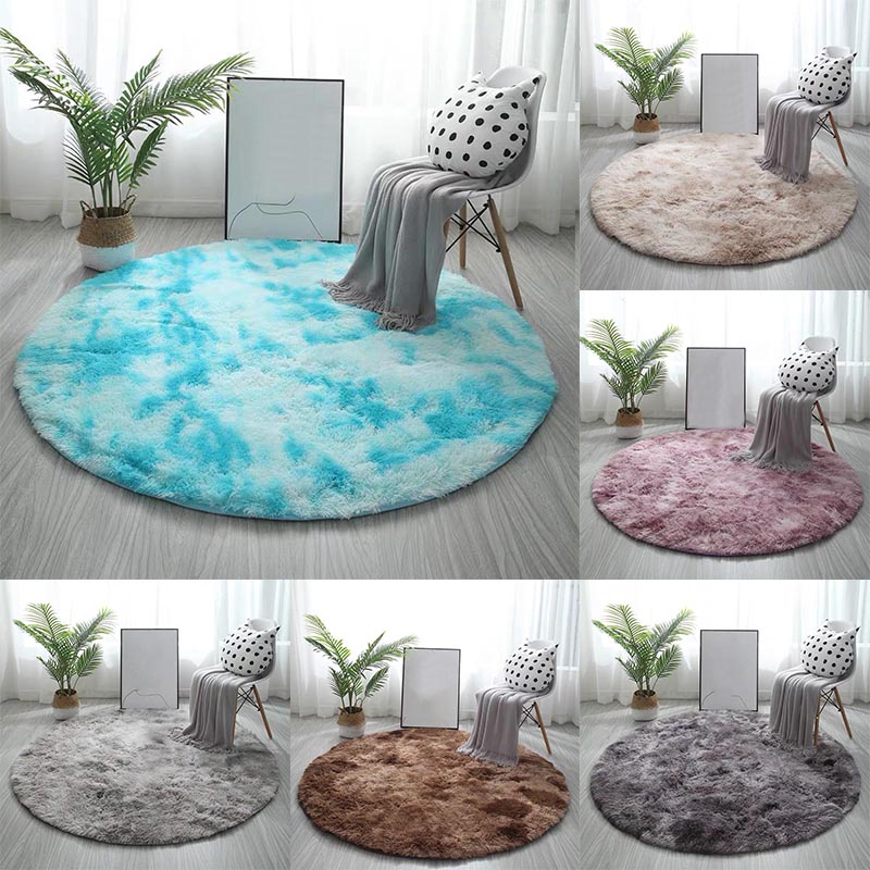 Carpets Rug Shaggy For Bedroom Long Plush Faux Fur Home Decoration ...
