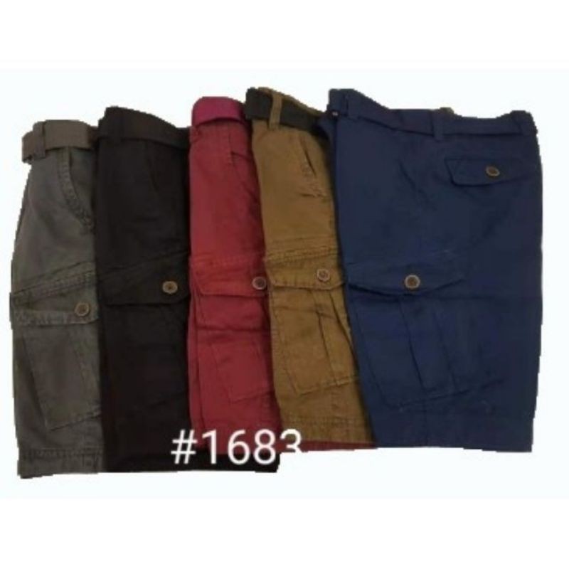 Cargo 6pocket Plain Candy pants