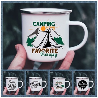 Mountainhiker 300ml Tea Water Mugs Foldable Handle Camping Cups for Home  Kitchen