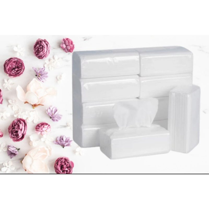 Soft Long Facial Tissue Table Napkin towel Bathroom Tissue Paper 3ply ...