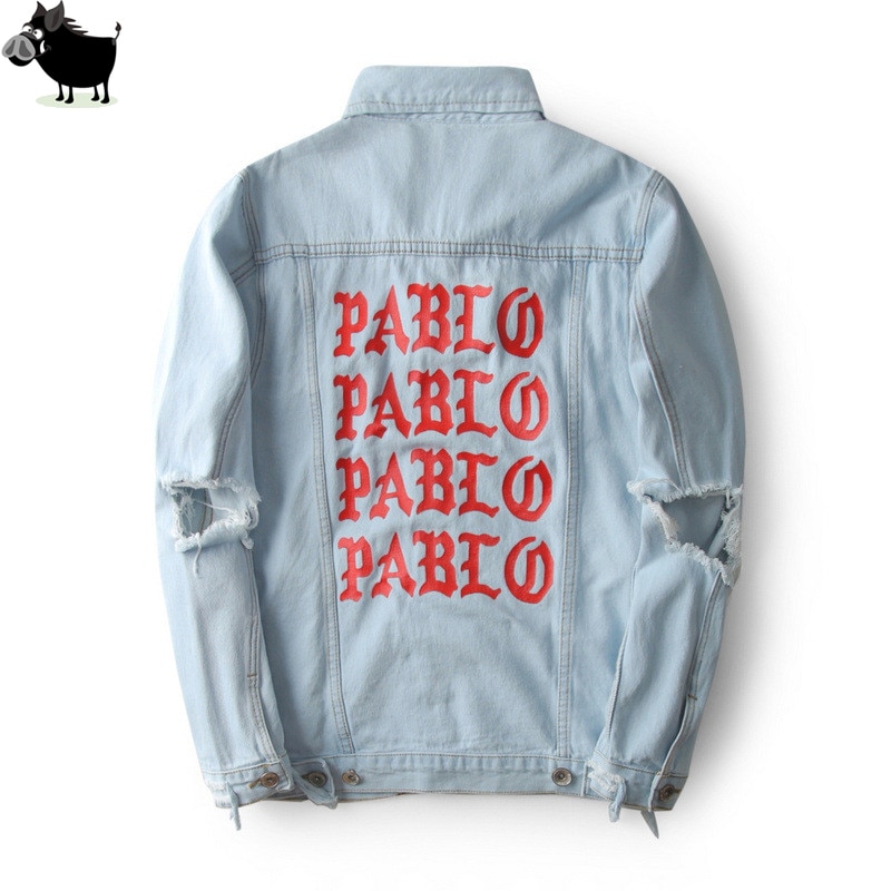 Pablo jean jacket hot sale kanye