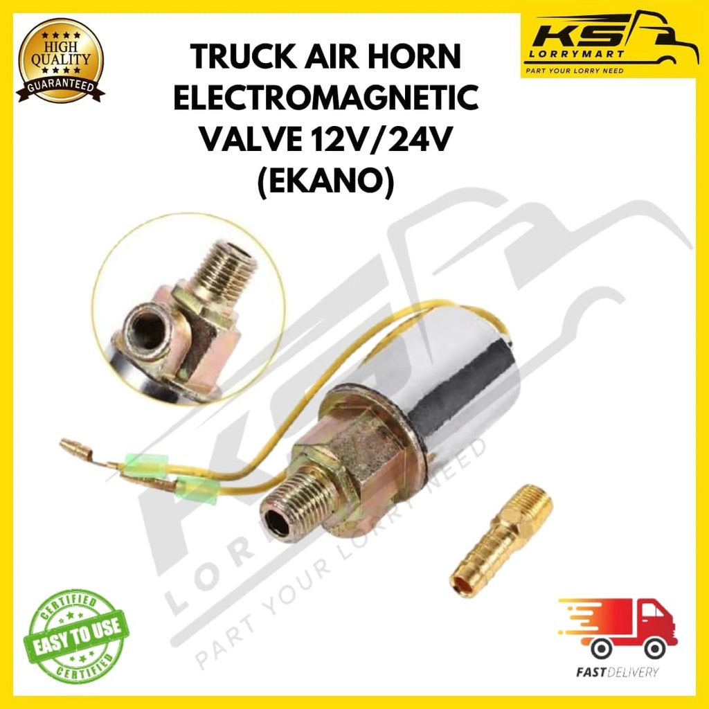 KS TRUCK /LORRY AIR HORN SWITCH / HORN VALVE / ELECTRIC SOLENOID VALVE