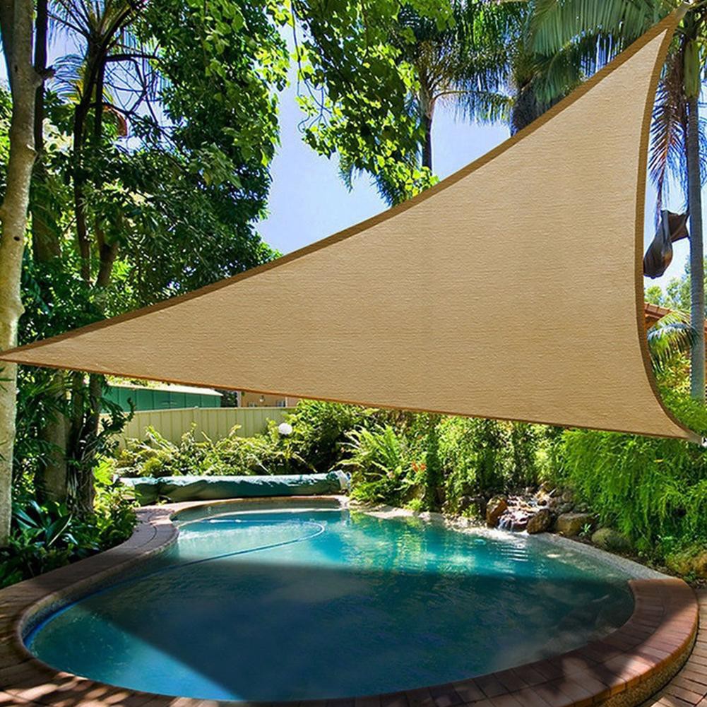 shaped.ph+Triangular Shade Garden Patio Shade Swimming Pool Canopy for ...