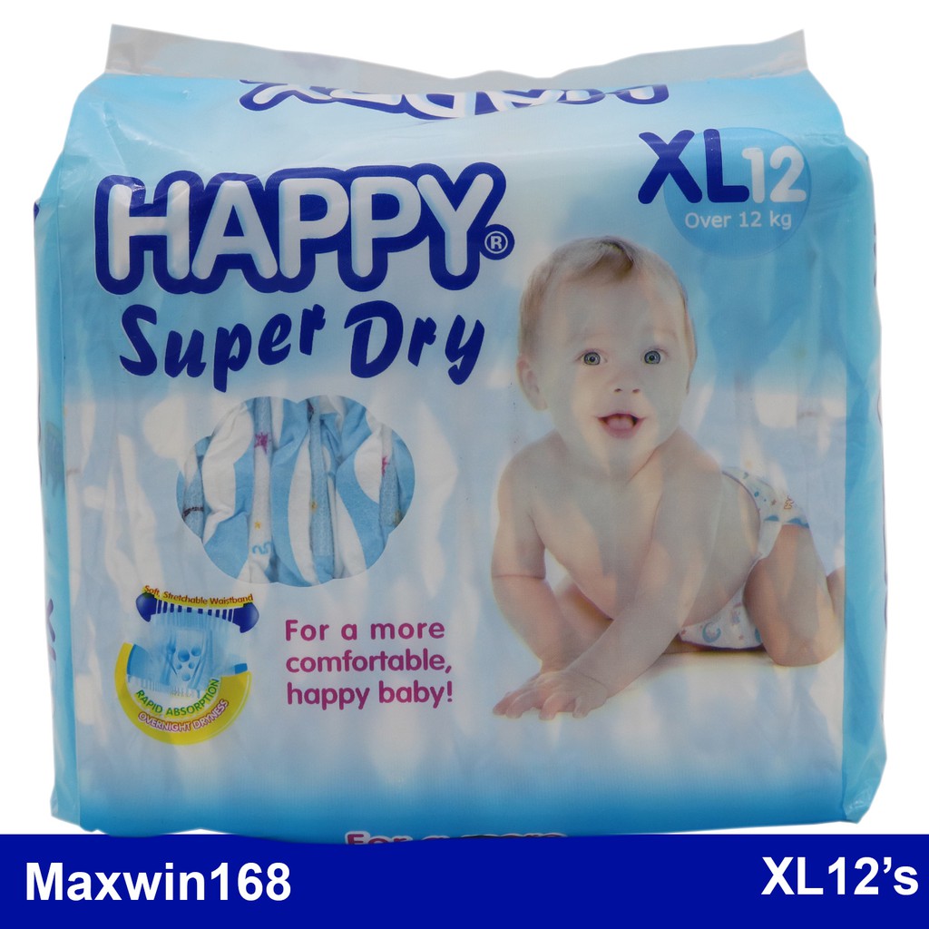 Happy super store dry diaper price