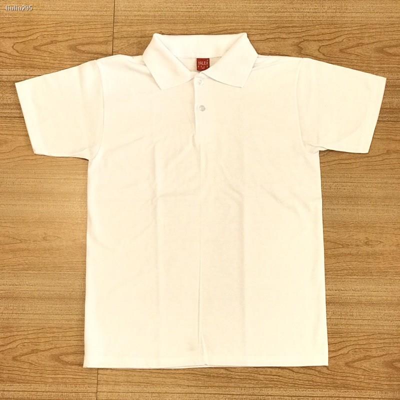 Yalex Red Label With Collar Polo Tshirt shirt (White) | Shopee Philippines