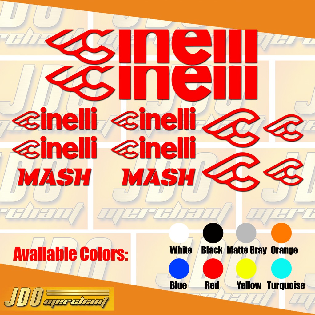 Cinelli Bike Stickers Decals | Shopee Philippines