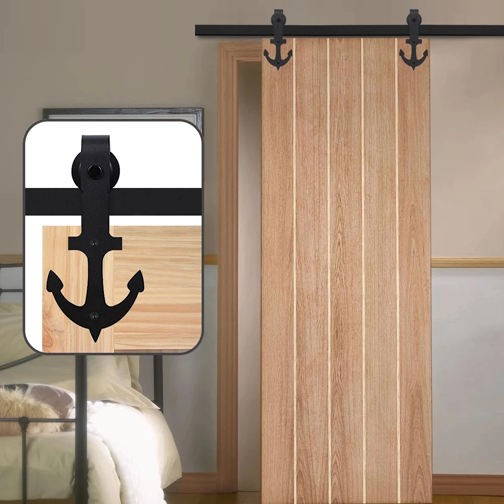 [READY STOCK]4.9FT/6FT/6.6FT/8FT Carbon Steel Rustic Interior Wood Barn