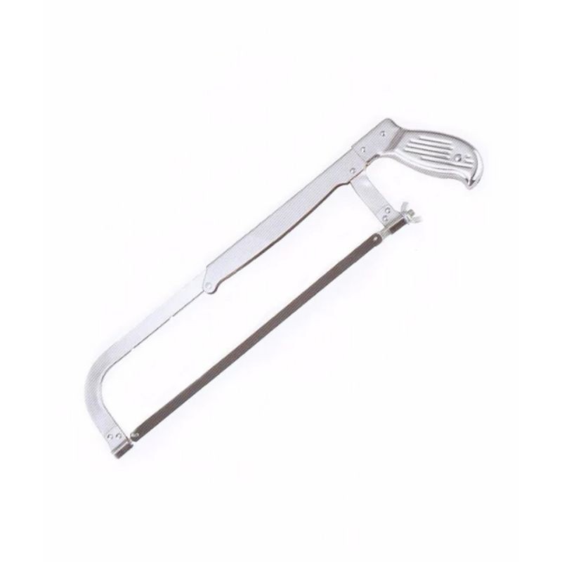 Adjustable Universal 10-inch Hacksaw Frame (Chrome) / Lagaring Bakal |  Shopee Philippines